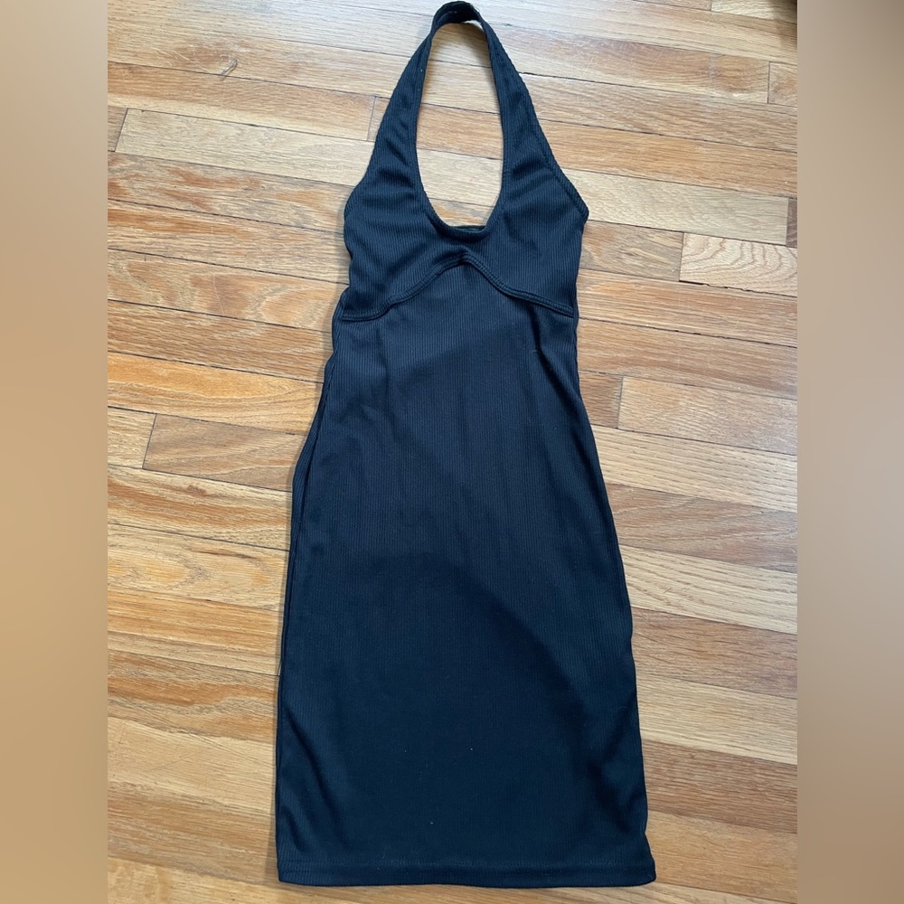 bodycon halter dress